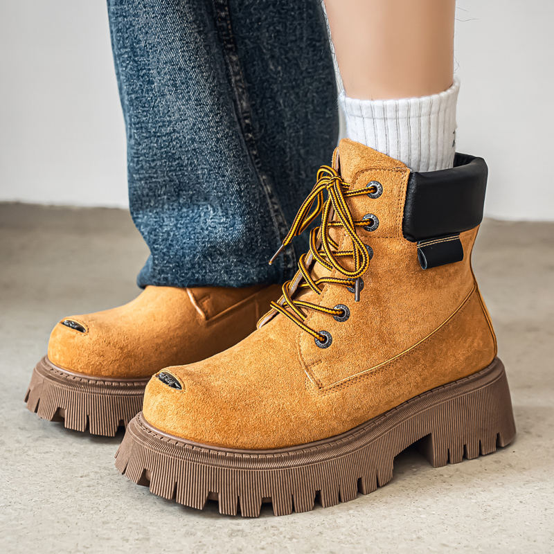 Leather Work Boots - Klassieke hoge laarzen Outdoor lederen casual