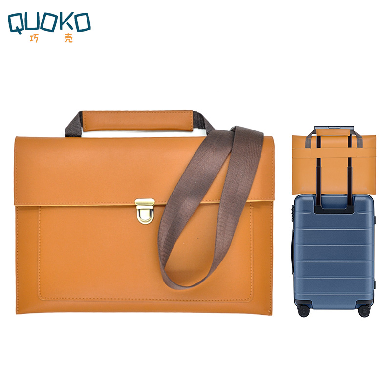 Leather Work Laptop Bag - Pu Leer Vrouwen Laptop Tas Notebook