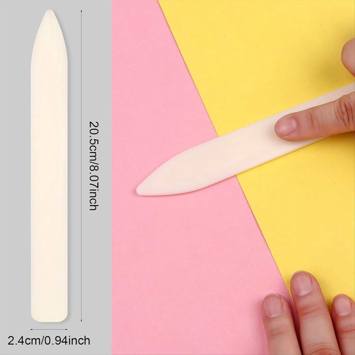 Bone Folder Tool - FTGT-20 Pack Bone Folder Tool, Plastic