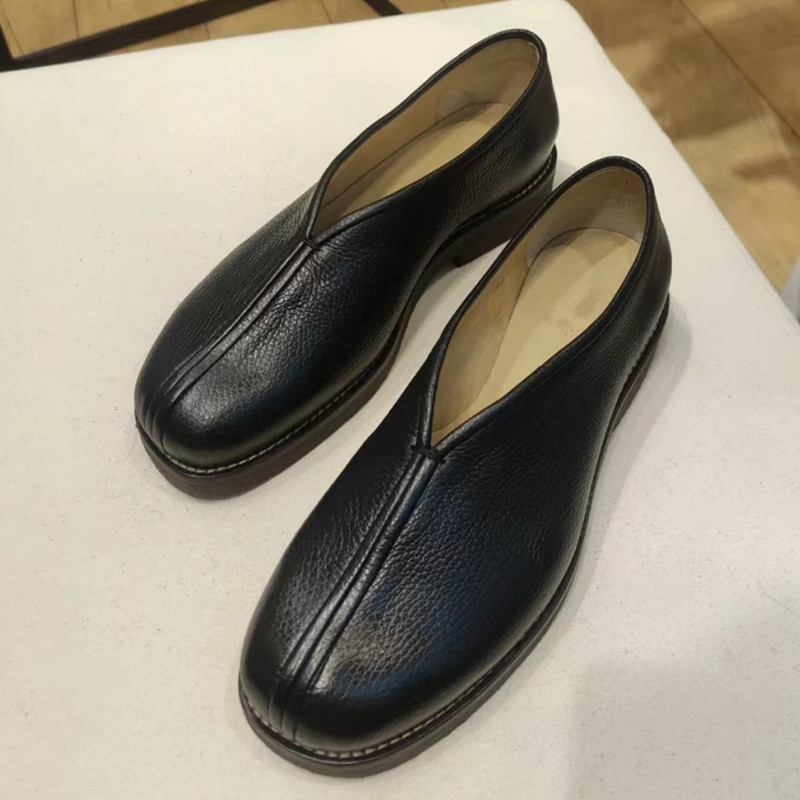 Leather Work Flats Women - Mannelijke Leren Schoenen Vrouwen 2023 Nieuwe