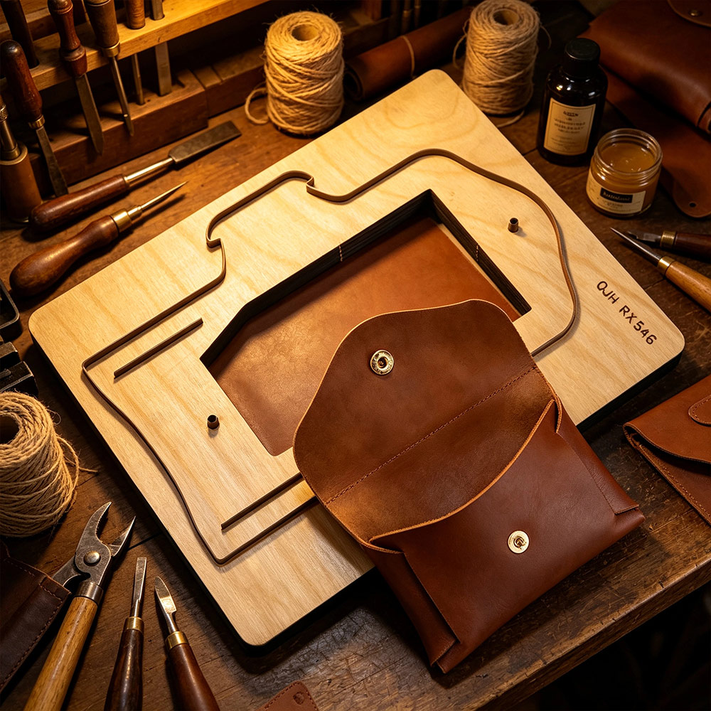 Leatherworking Equipment - Portemonnee Muntentas Lederen Snijmal DIY Lederen