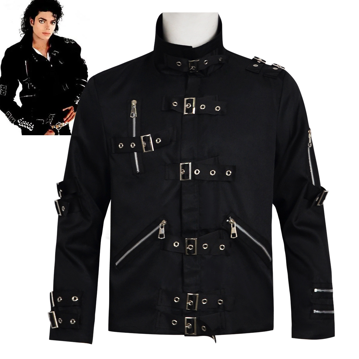 Leather Work Vest - Punk Heavy Metal V8 leren jack