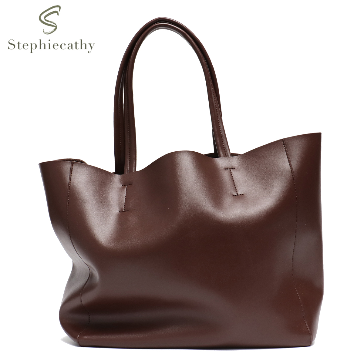 Leather Work Handbags - Grote Capaciteit Draagtas Voor Vrouwen Mode