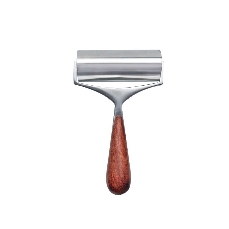 Leatherwork Hand Press - Handbediende lederen kreukelrol, groot perswiel met