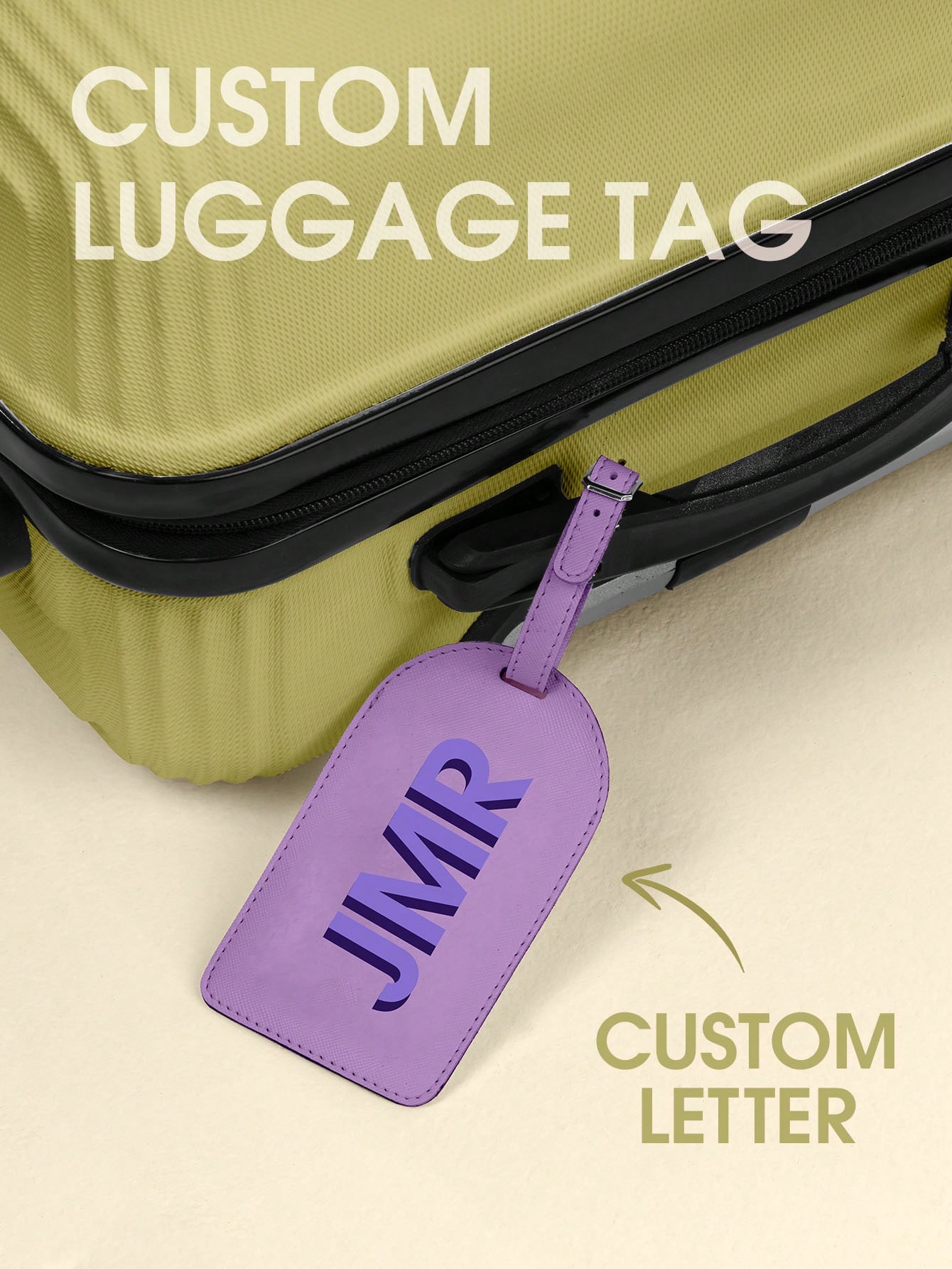 Gepersonaliseerde initialen ba - Leatherwork Letters recensie en prijs