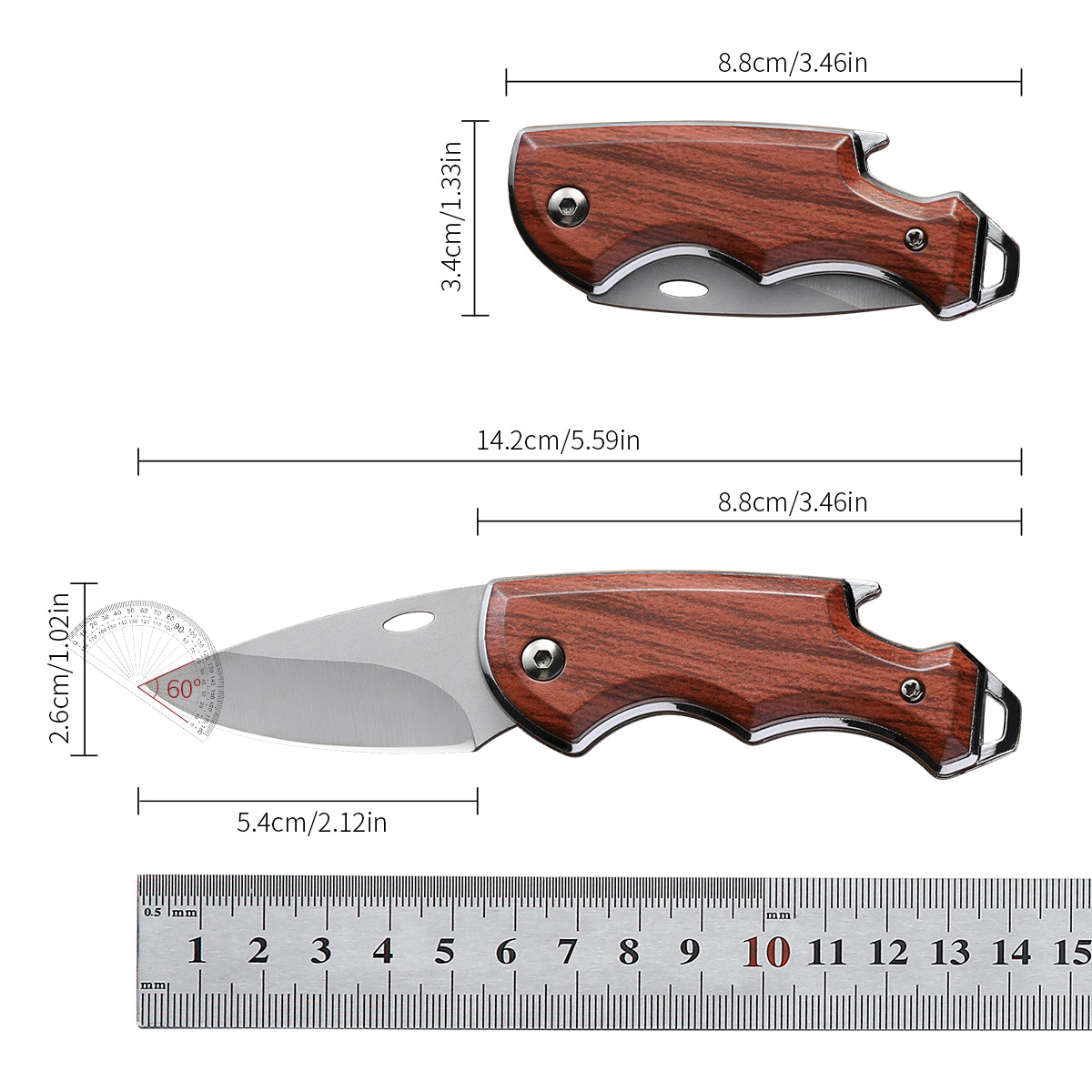 Handgemaakt gesmeed opvouwbaar - Bone Folder Tool recensie en prijs