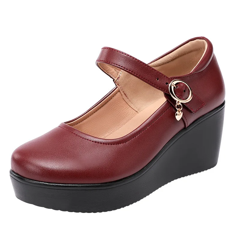 6 cm klein formaat 32-43 vinta - Leather Work Flats Women recensie en prijs