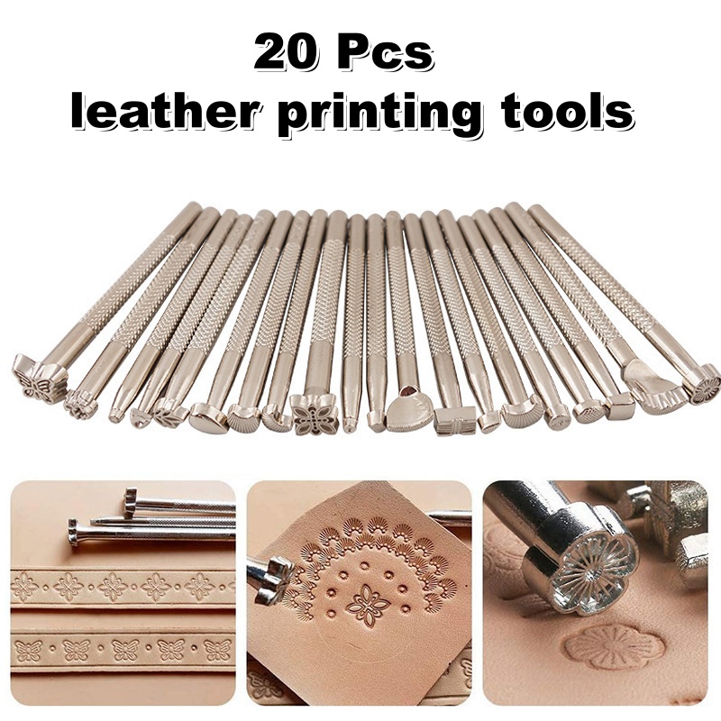 20 stuks lederen stempelgereed - Leatherworking Equipment recensie en prijs