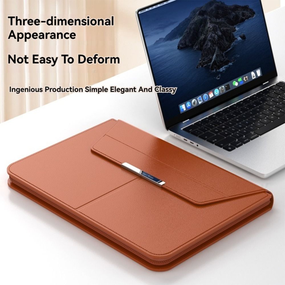 13-14/15-16 Inch Laptophoes Ho - Leather Work Laptop Bag recensie en prijs