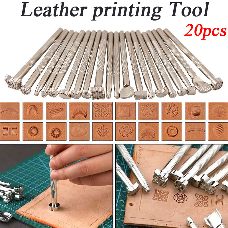 20 stuks lederen zegel snijger - Leatherworking Equipment recensie en prijs