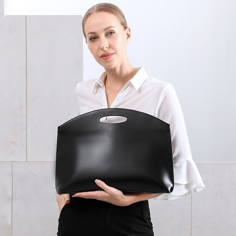 Nieuw Instagram-nicheontwerp v - Leather Work Laptop Bag recensie en prijs
