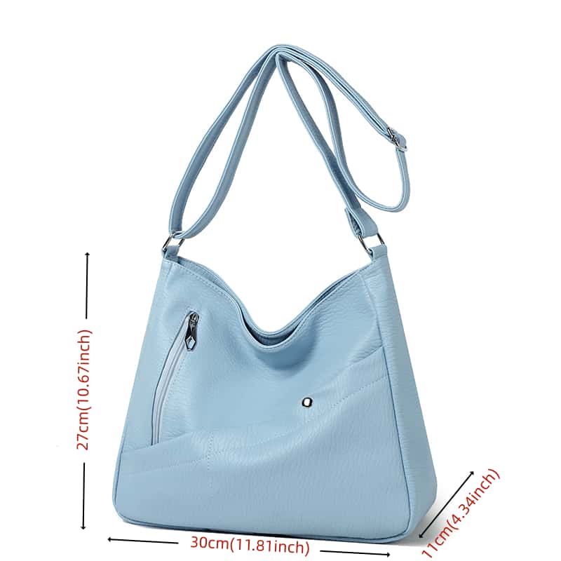 Dames crossbodytas van PU-leer - Leather Work Handbags recensie en prijs