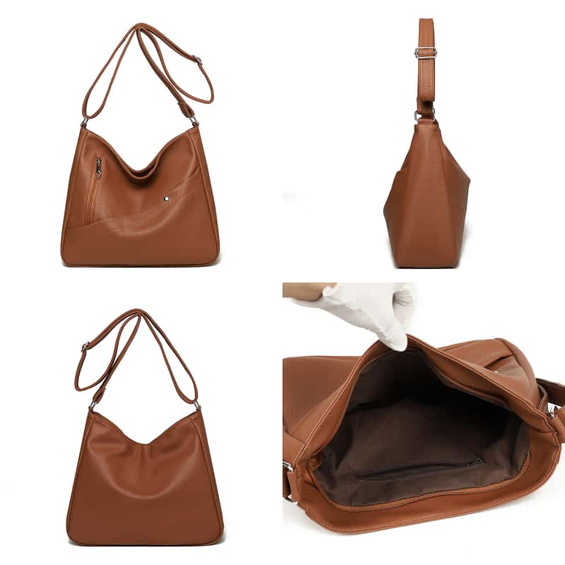 Dames crossbodytas van PU-leer - Leather Work Handbags recensie en prijs