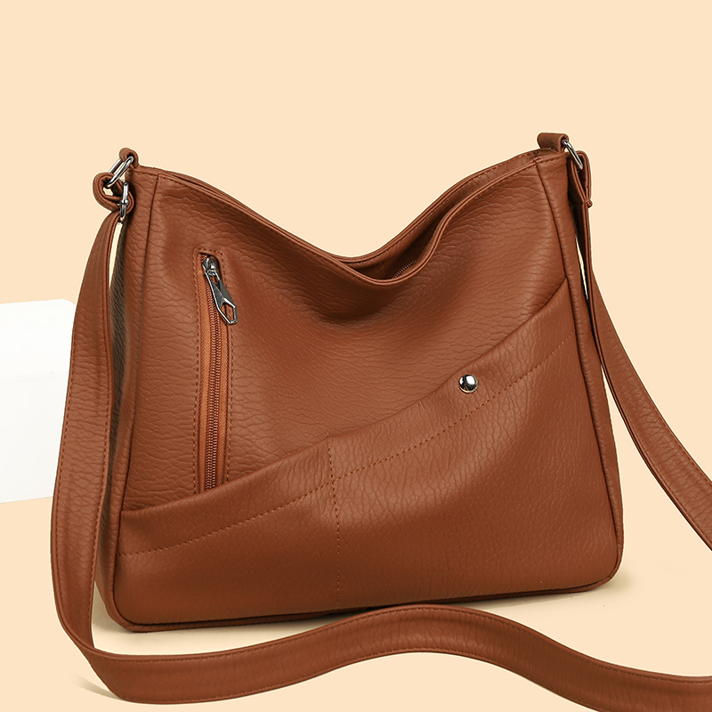 Dames crossbodytas van PU-leer - Leather Work Handbags recensie en prijs