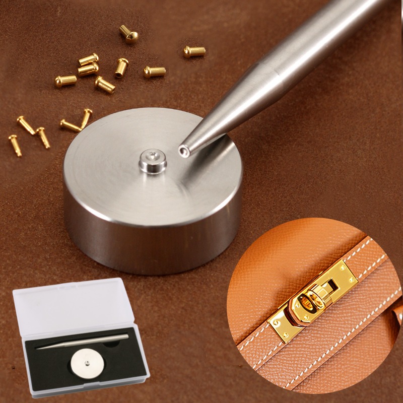 Roestvrijstalen nagelinstallat - Leatherwork Tool Kit recensie en prijs