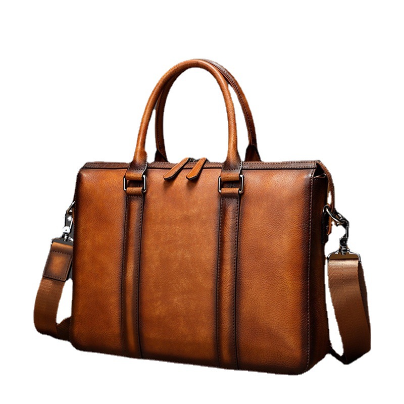 YETTIES Business Aktetas van V - Leather Work Handbags recensie en prijs
