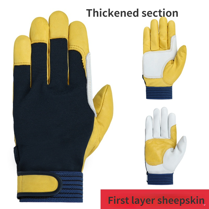 Werkhandschoenen Schapenvacht  - Leatherwork Repairs recensie en prijs