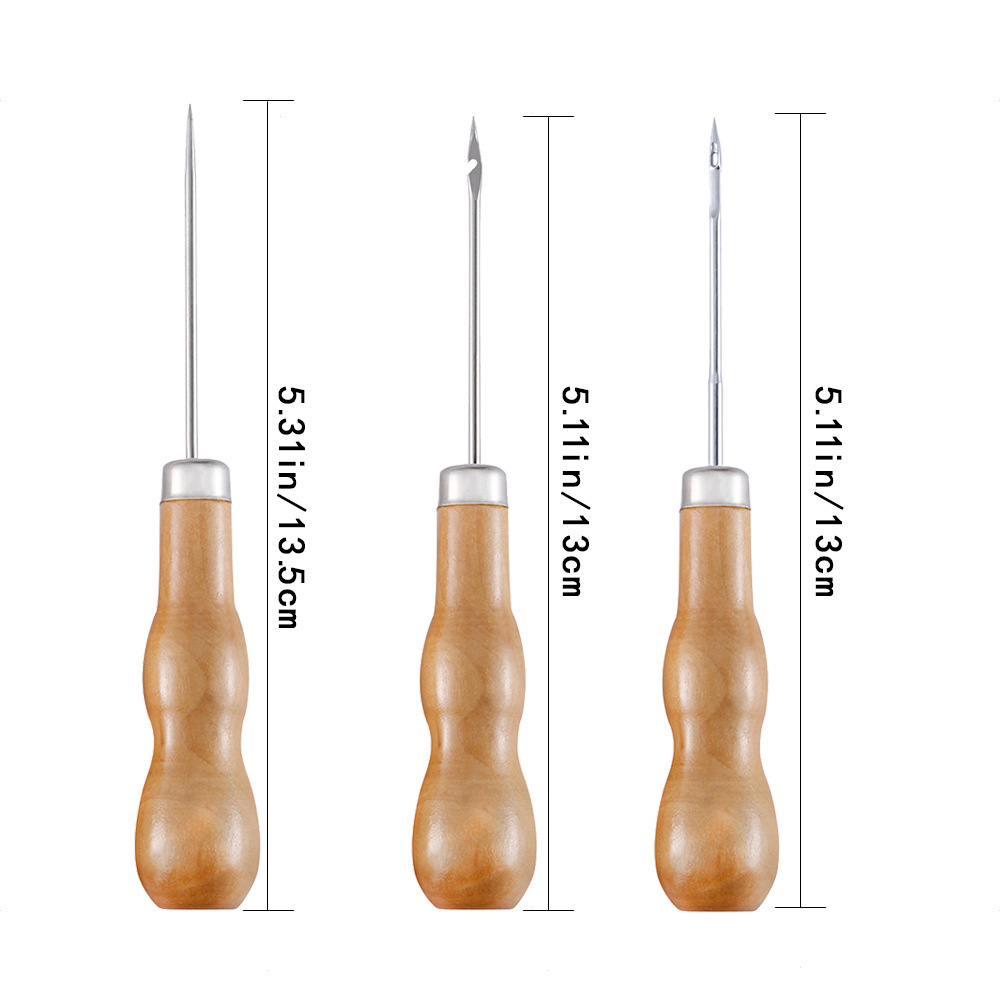 Lederen priem houten handvat p - Leatherwork Repairs recensie en prijs