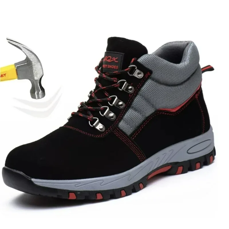 Hoge Kwaliteit Mannen Veilighe - Leather Work Boots recensie en prijs