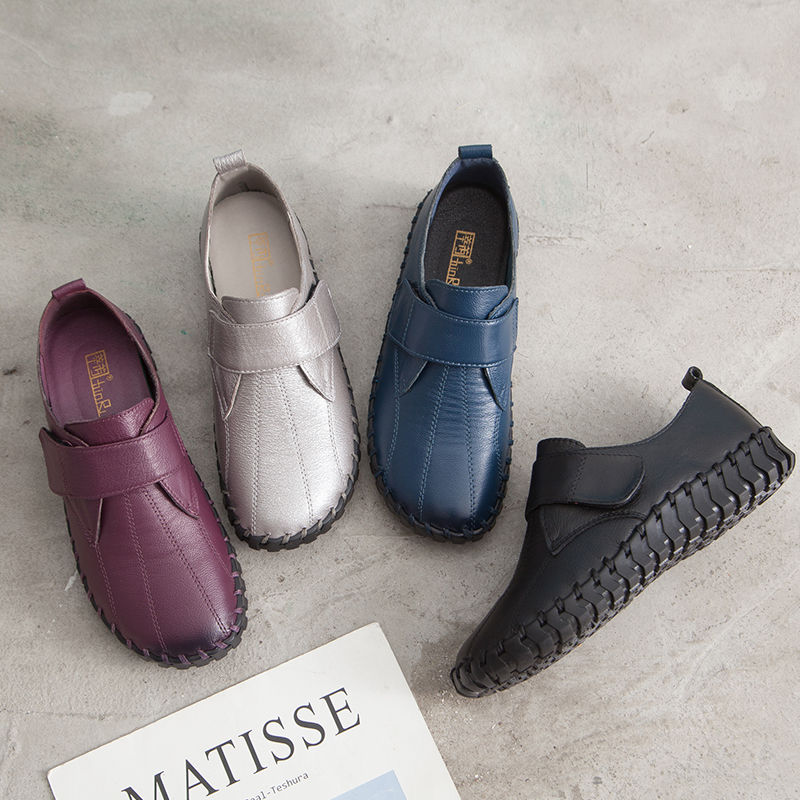 Nieuwe Topkwaliteit Ballerina  - Leather Work Flats Women recensie en prijs
