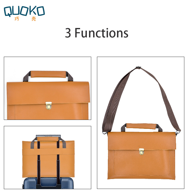 Pu Leer Vrouwen Laptop Tas Not - Leather Work Laptop Bag recensie en prijs