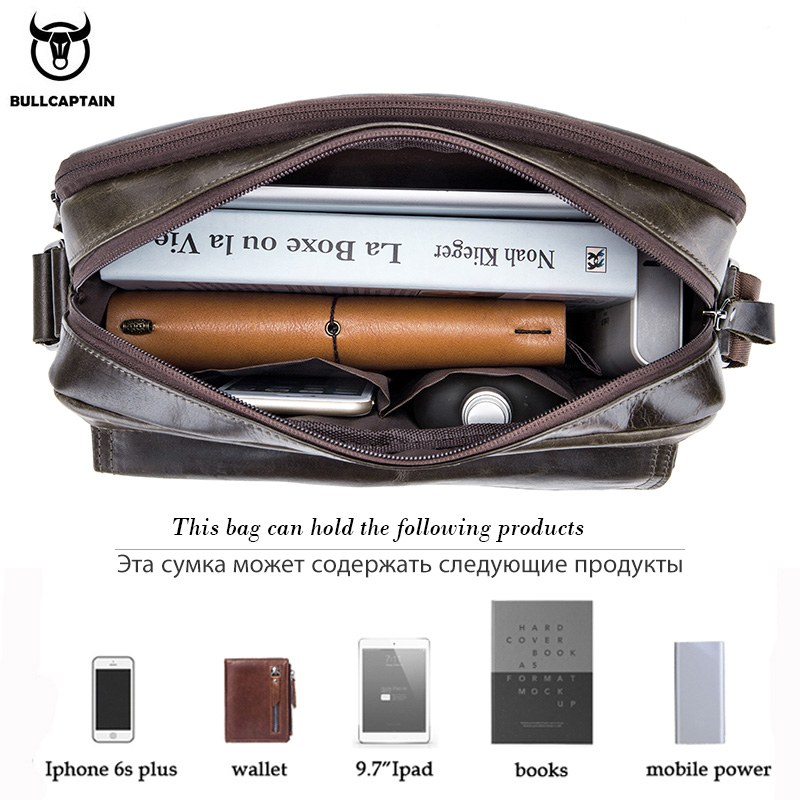 BULLCAPTAIN Crossbodytas voor  - Leather Work Handbags recensie en prijs