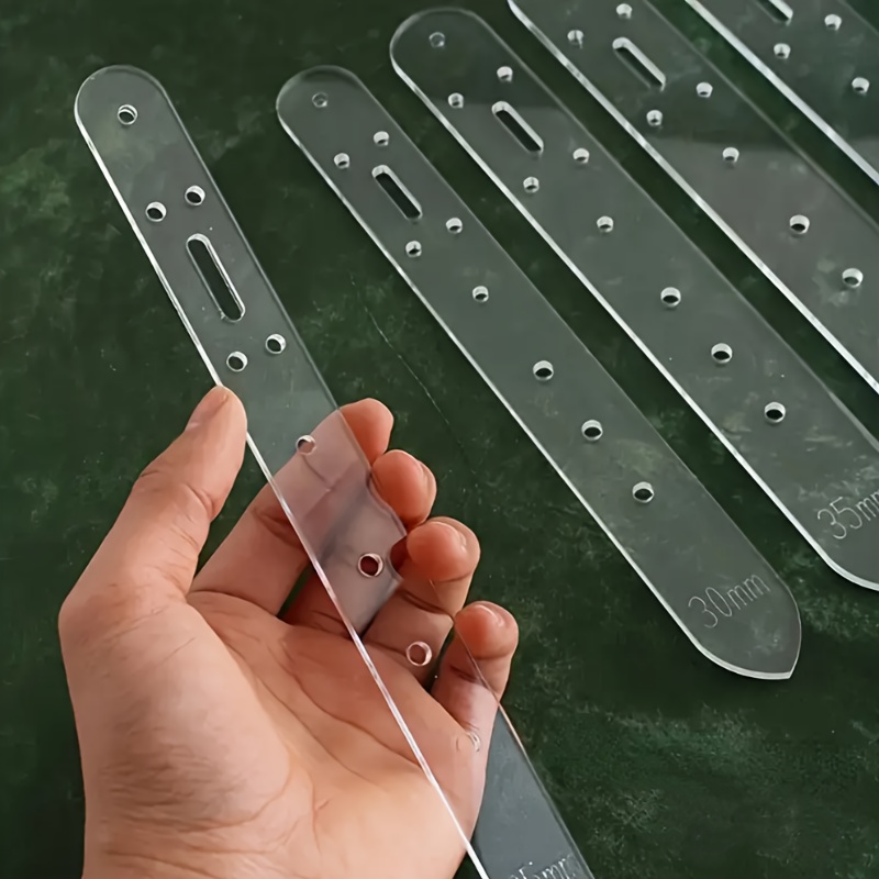 5-delige plastic riemgatpons-s - Leatherwork Tool Kit recensie en prijs