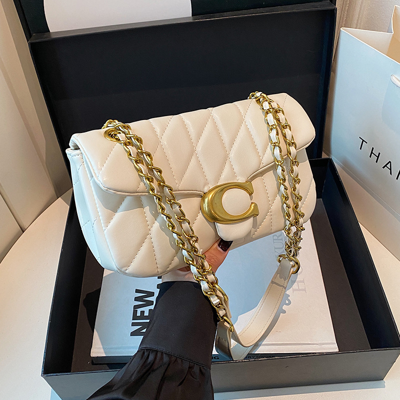 Dames gewatteerde leren schoud - Leatherwork Letters recensie en prijs