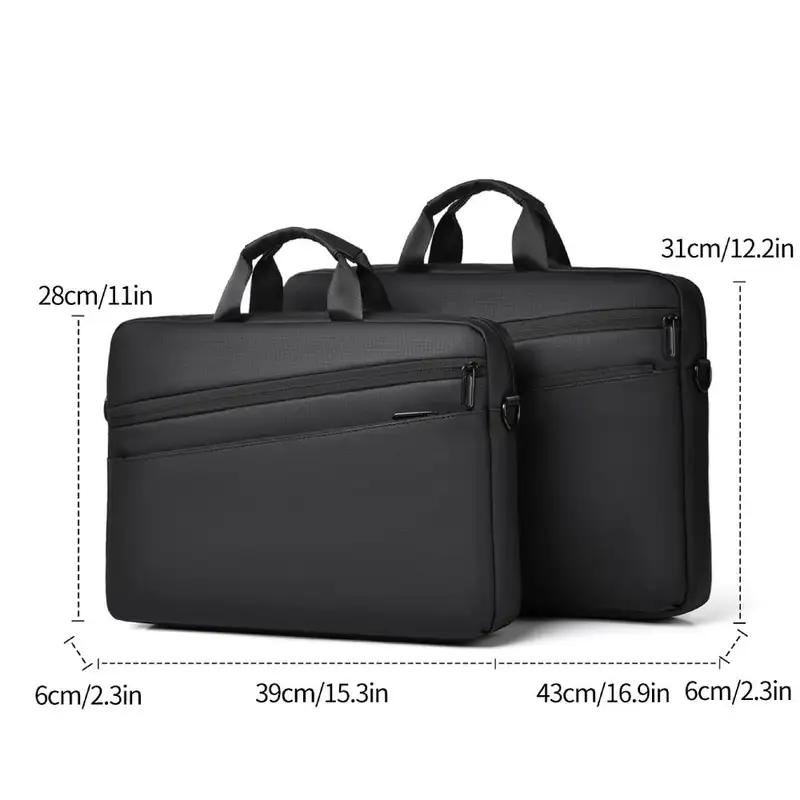 Hoge kwaliteit zakelijke PVC s - Leather Work Laptop Bag recensie en prijs