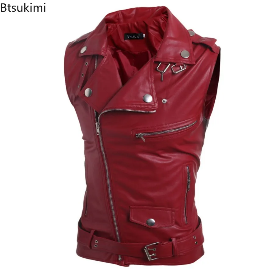 2026 Mannen Casual PU Lederen  - Leather Work Vest recensie en prijs
