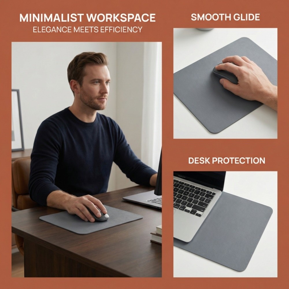 Hoge kwaliteit lederen muismat - Leatherwork Table recensie en prijs