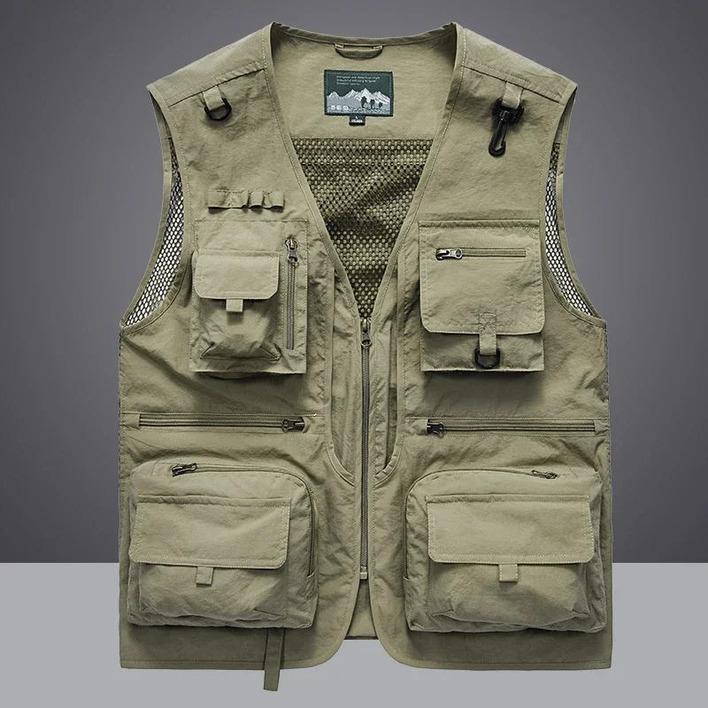 Zomer Mannen Lossen Vest Jas C - Leather Work Vest recensie en prijs
