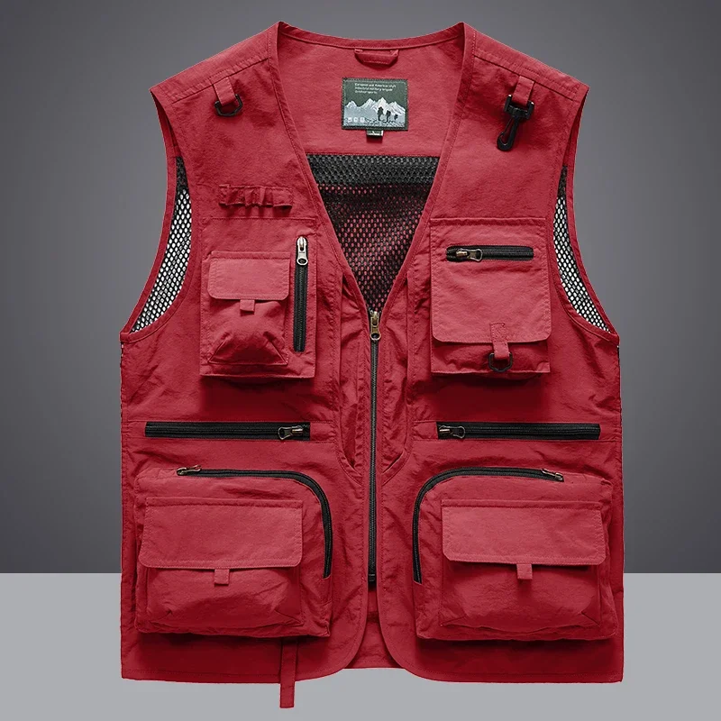 Zomer Mannen Lossen Vest Jas C - Leather Work Vest recensie en prijs