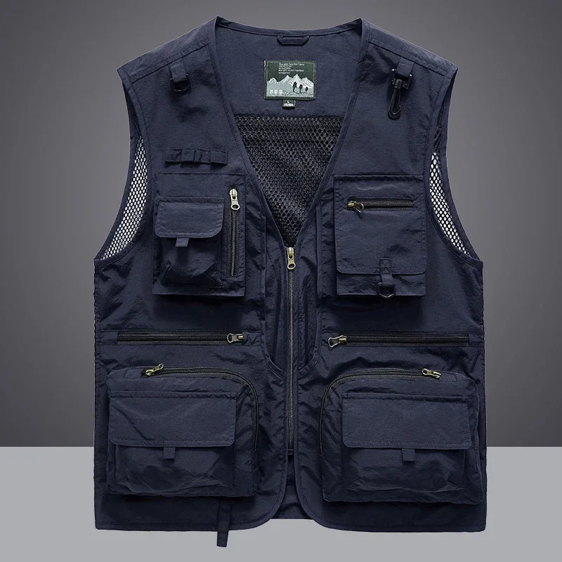 Zomer Mannen Lossen Vest Jas C - Leather Work Vest recensie en prijs