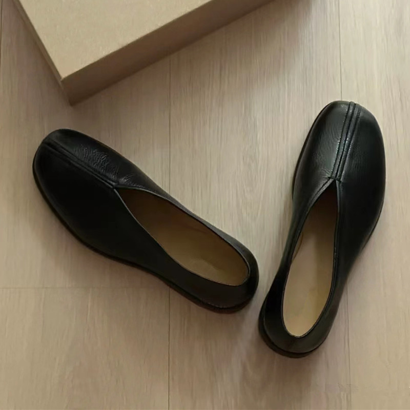 Mannelijke Leren Schoenen Vrou - Leather Work Flats Women recensie en prijs