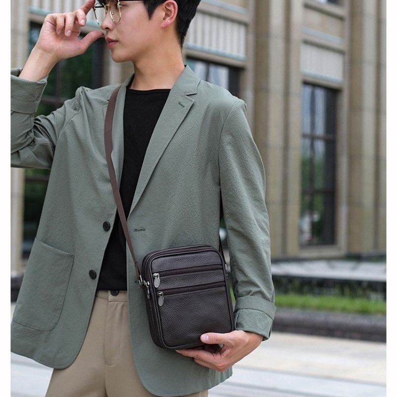 Schoudertas voor heren Casual  - Leather Work Handbags recensie en prijs