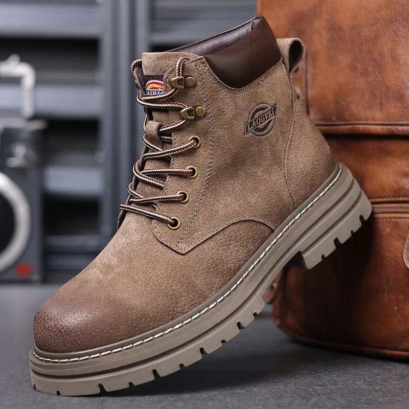 Hoge kwaliteit herenschoenen E - Leather Work Boots recensie en prijs