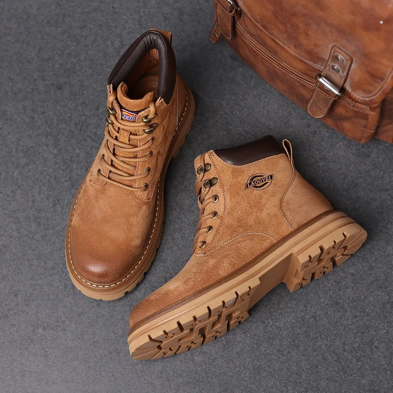 Hoge kwaliteit herenschoenen E - Leather Work Boots recensie en prijs