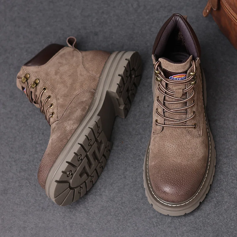 Hoge kwaliteit herenschoenen E - Leather Work Boots recensie en prijs