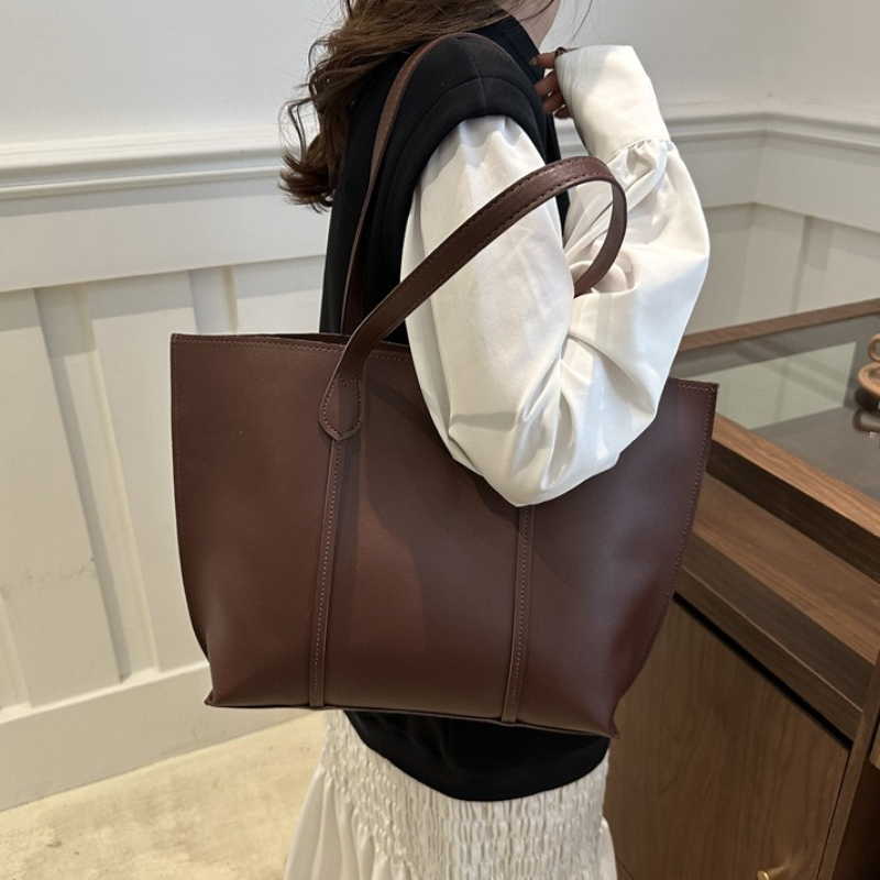 Retro schoudertas van kunstlee - Leather Work Laptop Bag recensie en prijs