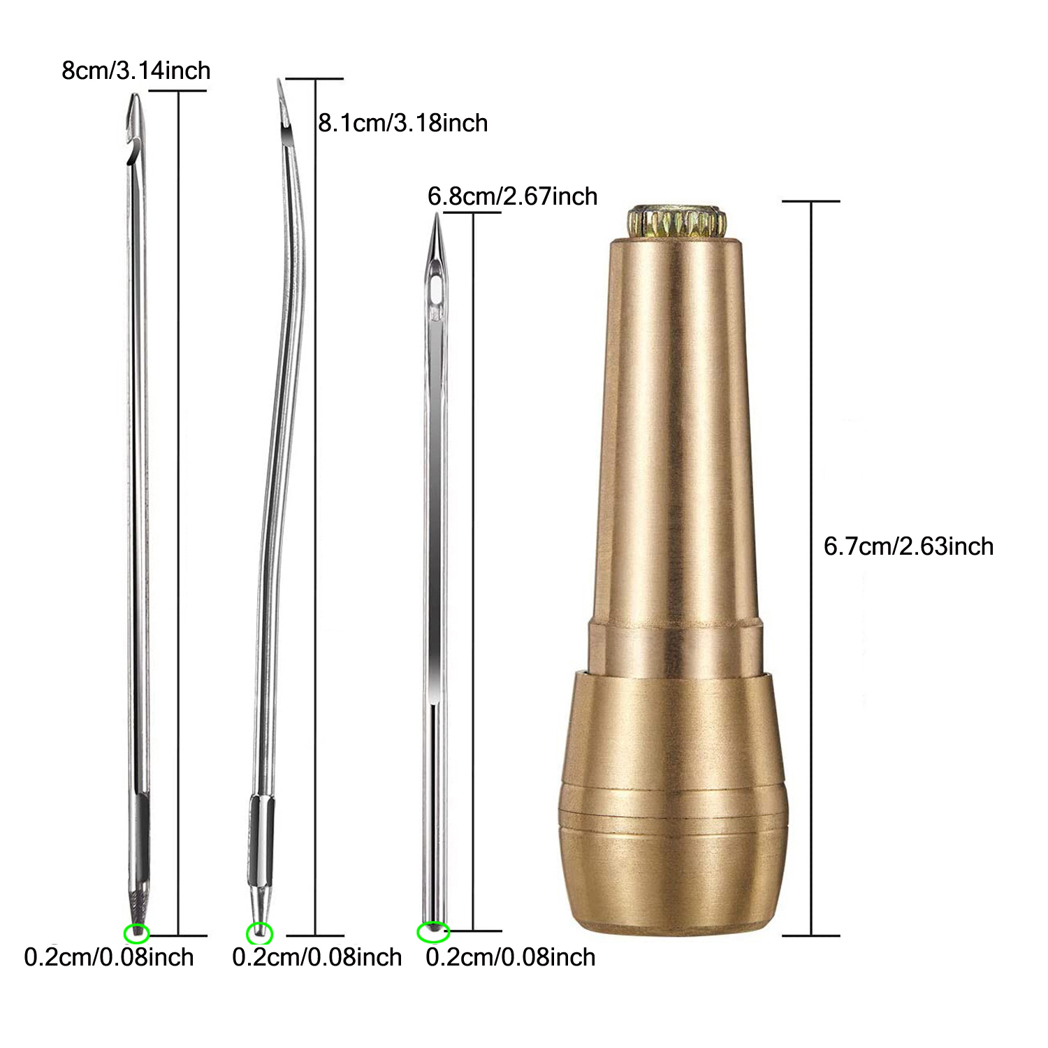 Lederen naaiset DIY lederen na - Leatherwork Thread recensie en prijs