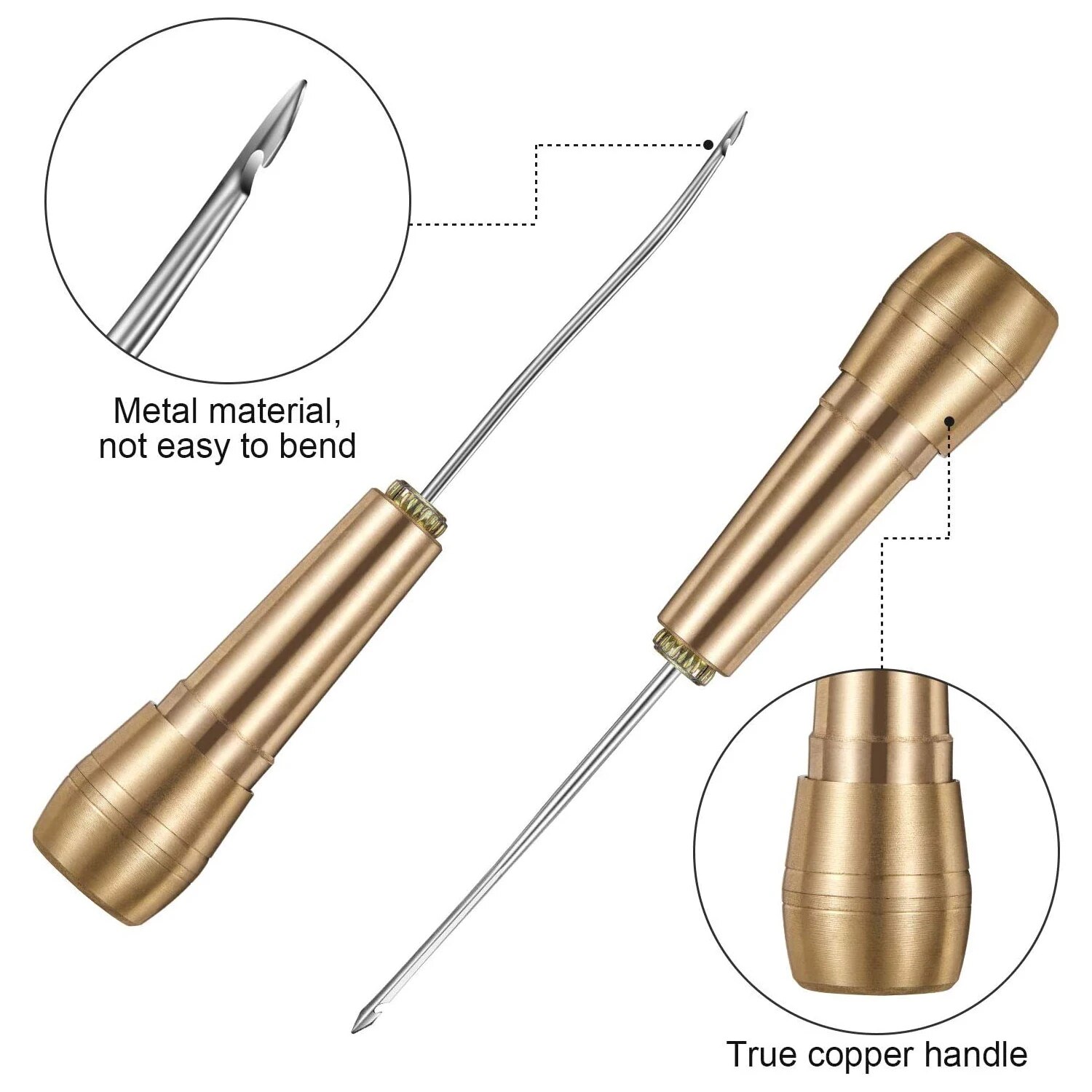 Lederen naaiset DIY lederen na - Leatherwork Thread recensie en prijs