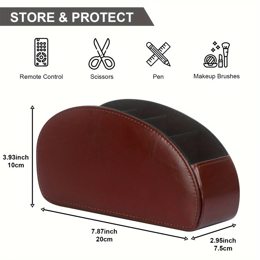 1Pc 5 Grid PU lederen desktop- - Leatherwork Table recensie en prijs