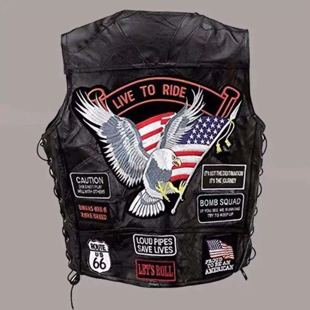 Motorfiets Stijl American Clas - Leather Work Vest recensie en prijs
