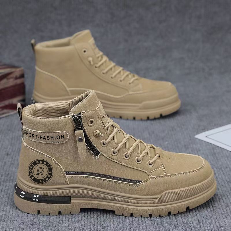 Mannen Retro Hoge Top Werklaar - Leather Work Boots recensie en prijs