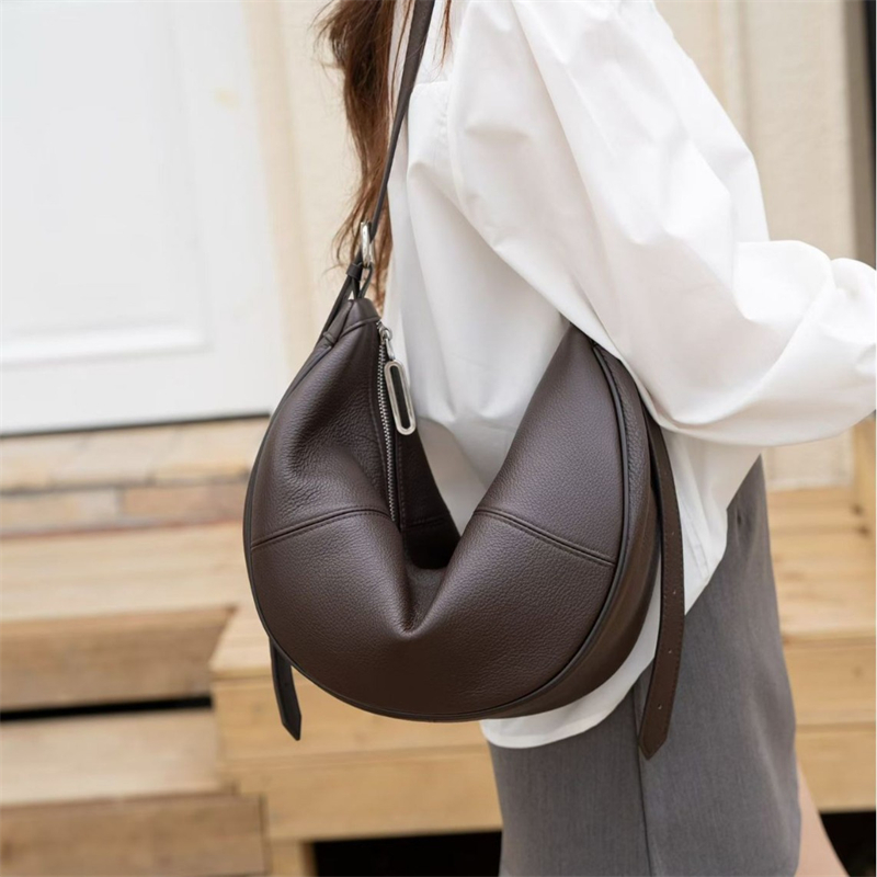 BURMINSA Hobo-tas van echt lee - Leather Work Handbags recensie en prijs