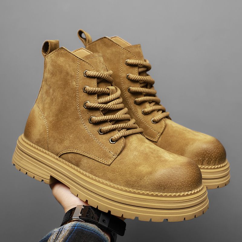 Hoge kwaliteit heren enkellaar - Leather Work Boots recensie en prijs