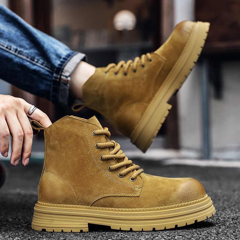 Hoge kwaliteit heren enkellaar - Leather Work Boots recensie en prijs