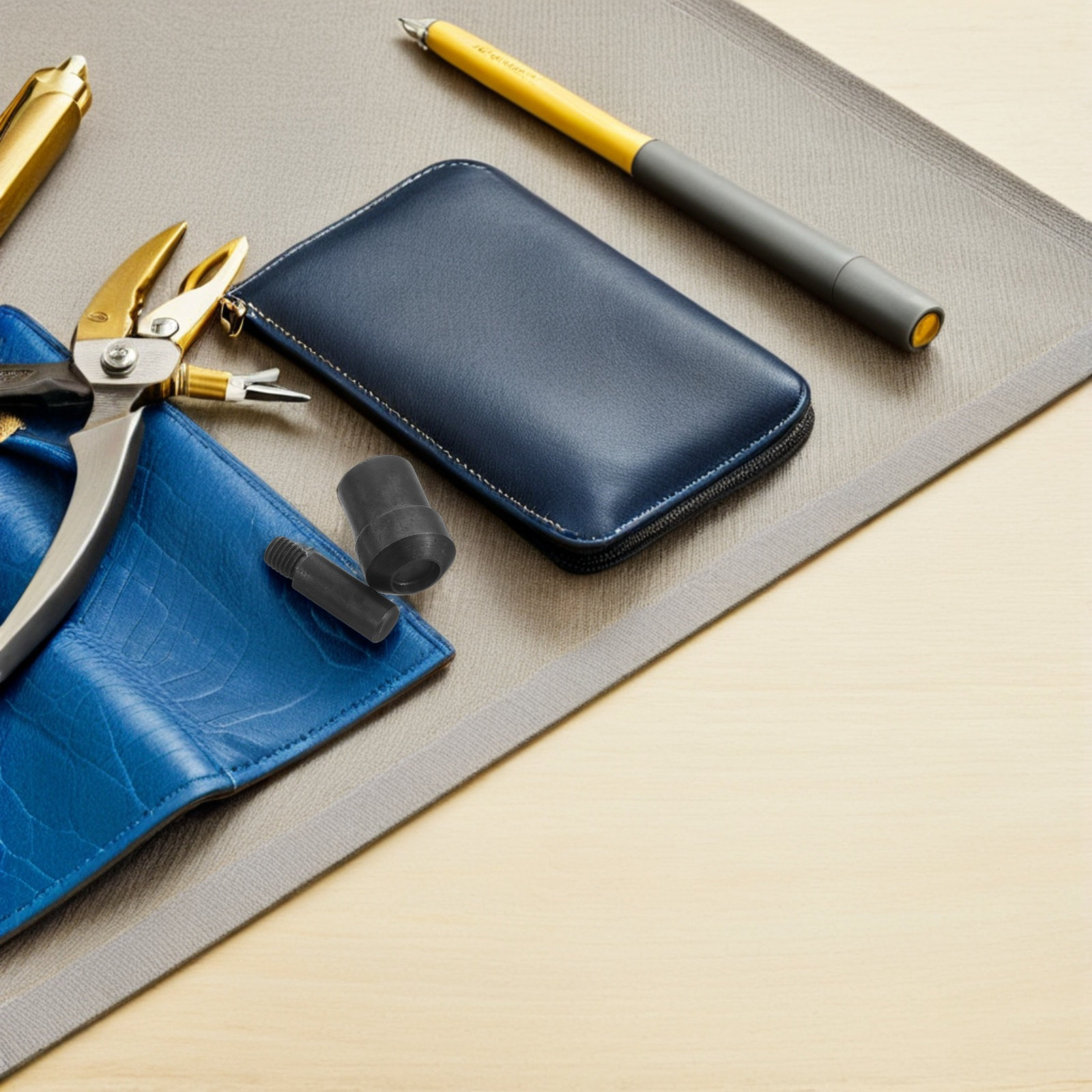 2 stuks klinknagelzetters, sta - Leatherwork Hand Press recensie en prijs