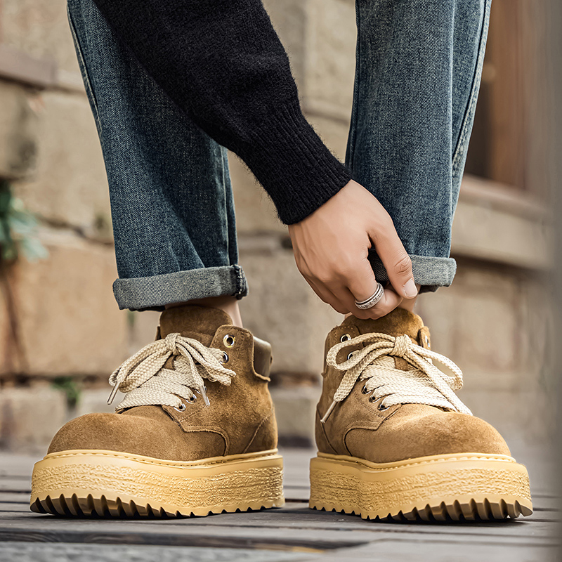 Heren hoge kwaliteit suède paa - Leather Work Boots recensie en prijs
